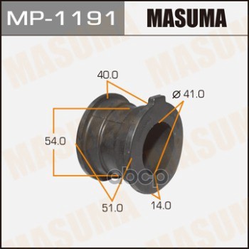 Втулка стабилизатора TOYOTA 4RUNNER MASUMA MP-1191 Masuma арт. MP-1191