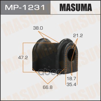 Втулка Стабилизатора Lexus Rx Iv 200T/350/450 2015-> Masuma Mp1231 Masuma арт. MP-1231