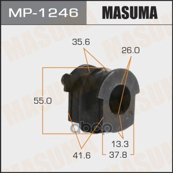 Втулка стабилизатора INFINITI JX35 MASUMA MP-1246 Masuma арт. MP-1246