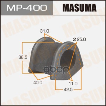 Втулка стабилизатора TOYOTA COROLLA MASUMA MP-400 Masuma арт. MP-400