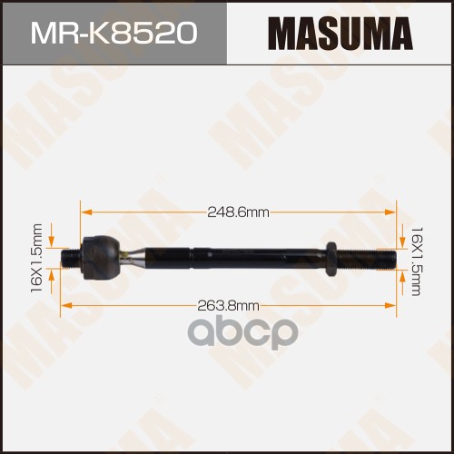 Рулевая тяга HYUNDAI ix20 MASUMA MR-K8520 Masuma арт. MR-K8520