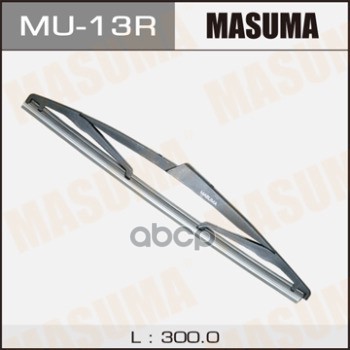 Щетка стеклоочистителя задняя 300 мм каркасная 1 шт MASUMA WIPER BLADE MU-13R Masuma арт. MU-13R