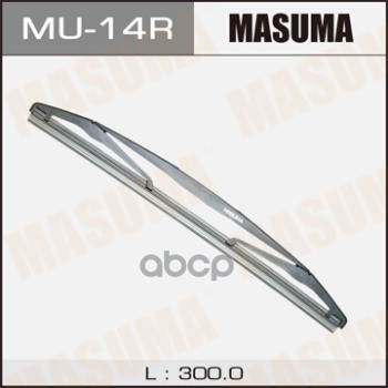 Щетка стеклоочистителя задняя 300 мм каркасная 1 шт MASUMA WIPER BLADE MU-14R Masuma арт. MU-14R
