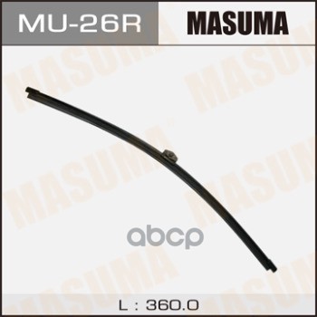 Щетка Стеклоочистителя Задняя 360 Мм Каркасная 1 Шт Masuma Wiper Blade Mu-26R Masuma арт. MU-26R