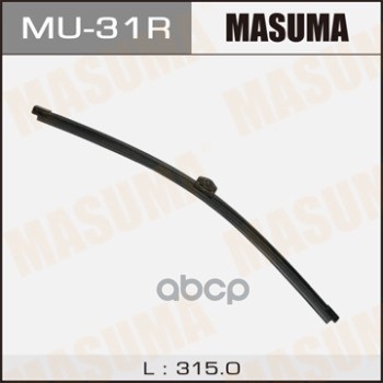 Дворник задний MASUMA пластиковый,  315мм. Masuma арт. MU31R