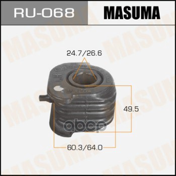 Сайлентблок Masuma  Chariot,Rvr /N23,28,33,34,38,4 Masuma арт. RU068