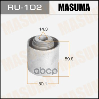 Сайлентблок NISSAN MISTRAL MASUMA RU-102 Masuma арт. RU-102