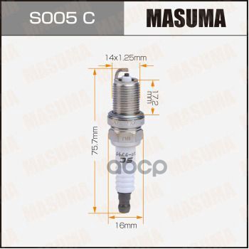 Свеча зажигания NICKEL BKR5E-11 (6953) DAEWOO HYU KIA MAZ MIT NIS SUB MASUMA S005C Masuma арт. S005C