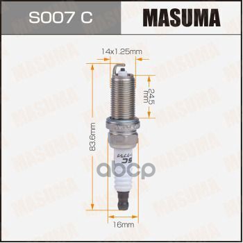 Свеча Зажигания Lfr5a-11 (6376) Nissan Alm/Pri/Xtr 02-> Masuma S007c Masuma арт. S007C