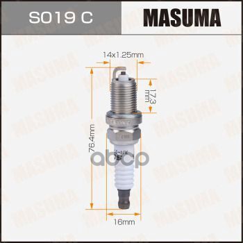 Свеча Зажигания Никелевая Bkr5eya(2087) Masuma Masuma арт. S019C