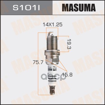 Свеча Зажигания Iridium Iridium (Ik20) Masuma S101i Masuma арт. S101I