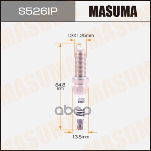 Свеча Зажигания Iridium+Platinum Iridium+Platinum (Ilzkar7e11s) Masuma S526ip Masuma арт. S526IP