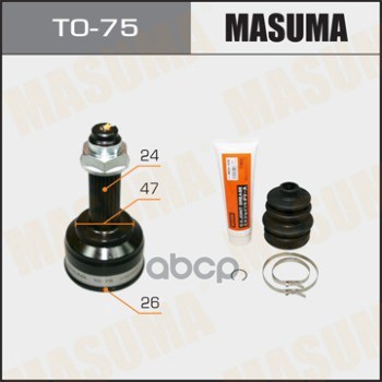 Шрус Toyota Passo Masuma To-75 Masuma арт. TO-75