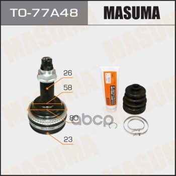 ШРУС TOYOTA COROLLA MASUMA TO-77A48 Masuma арт. TO-77A48