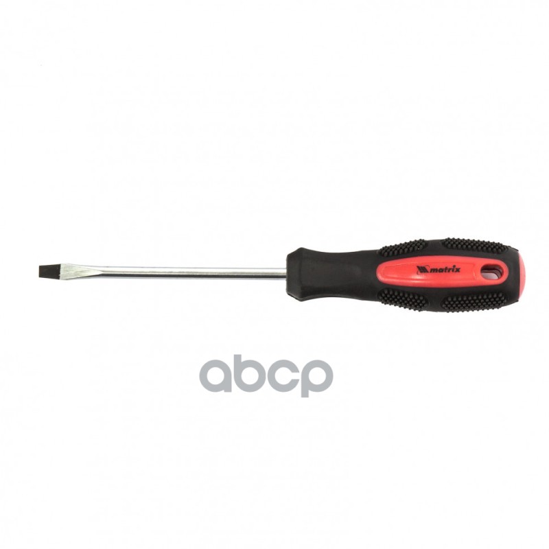 Отвертка Anti-Slip, Sl5, 0X100 Мм, Crv, Двухкомп. Рукоятка Matrix 12216 Matrix арт. 12216