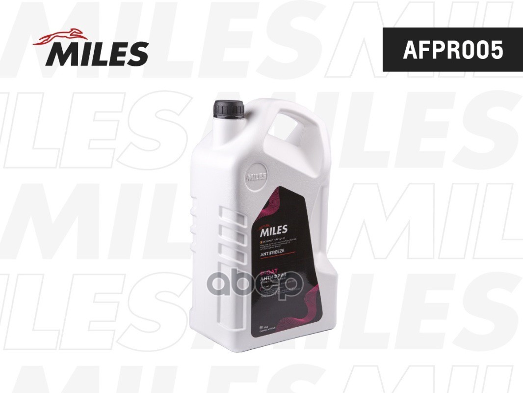 Антифриз готовый к применение P-OAT фосфатно-лобридный (фиолетовый, SUPER LONG LIFE COOLANT -40C) 5 кг AFPR005 Miles арт. AFP...