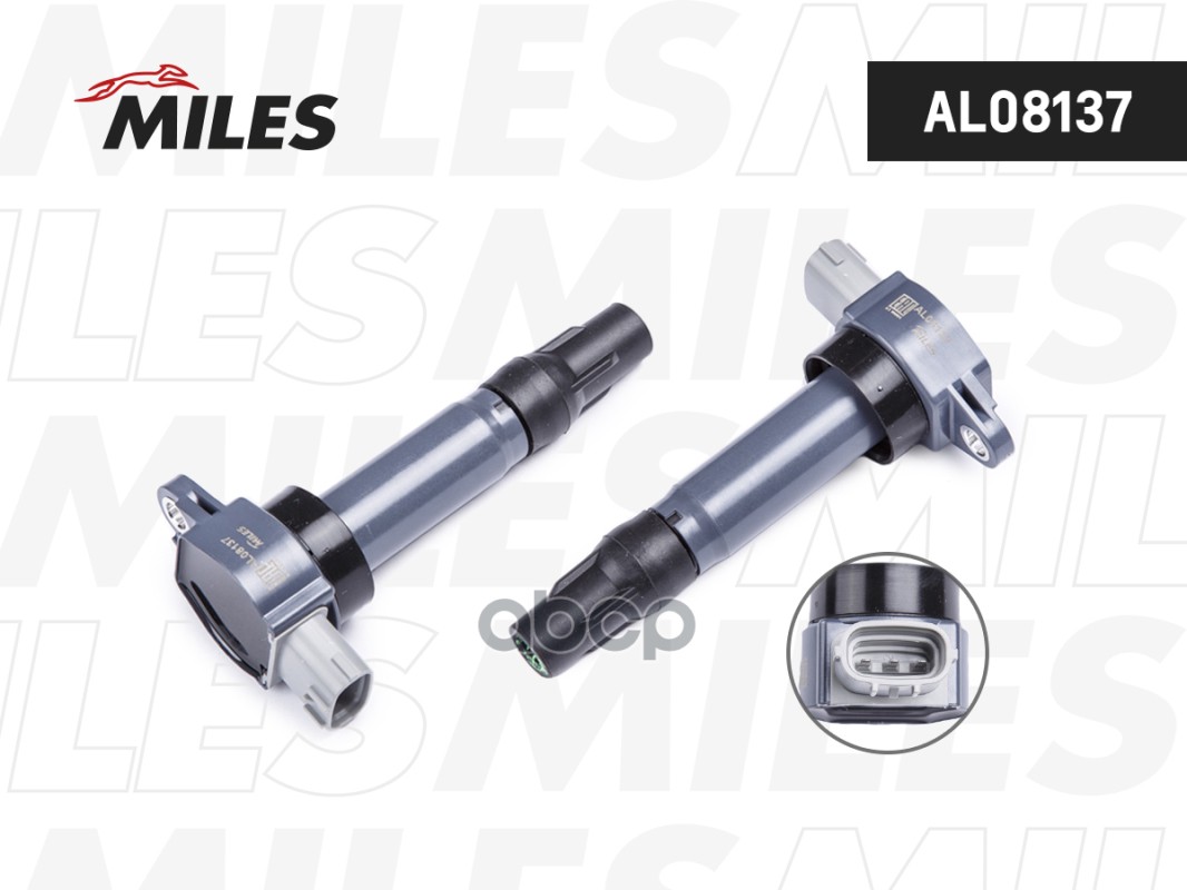 Катушка зажигания MITSUBISHI ASX/LANCER 1.6 AL08137 Miles арт. AL08137