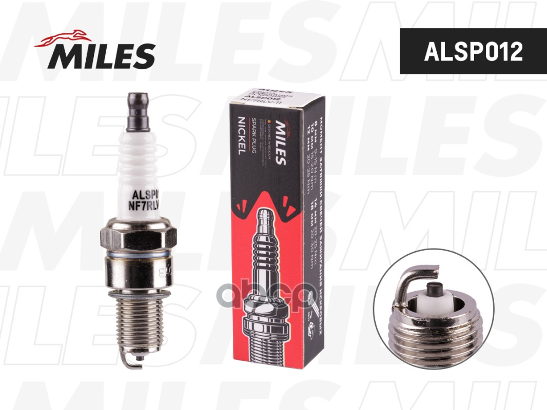 Свеча зажигания искровая NF7RLV-11 ALSP012 Miles арт. ALSP012