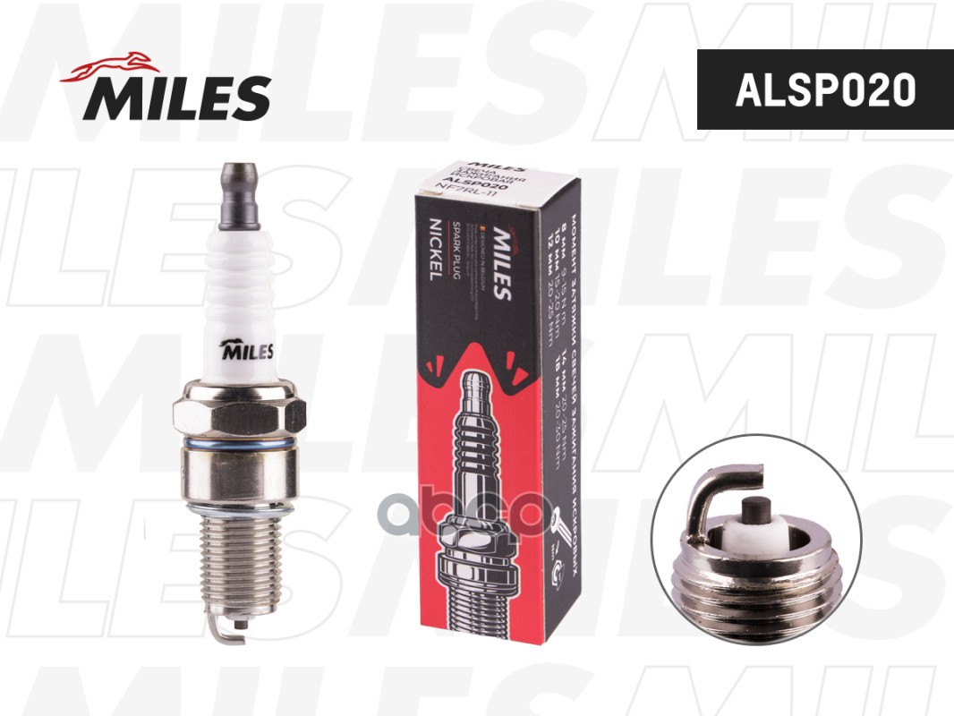 Свеча зажигания искровая NF7RL-11 Miles арт. ALSP020