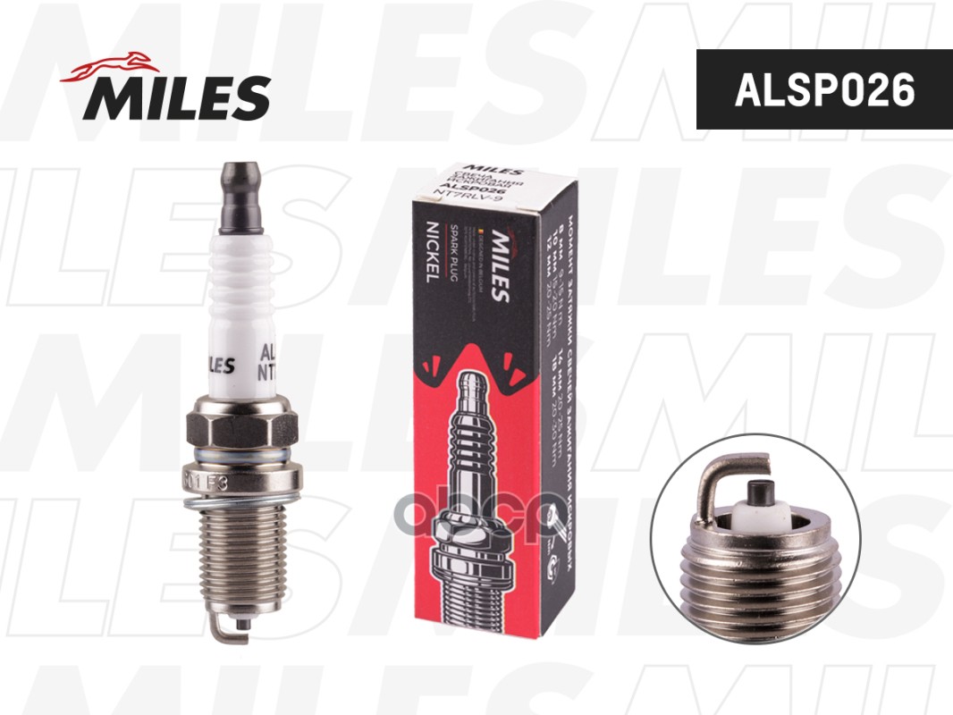 Свеча зажигания искровая NT7RLV-9 ALSP026 Miles арт. ALSP026
