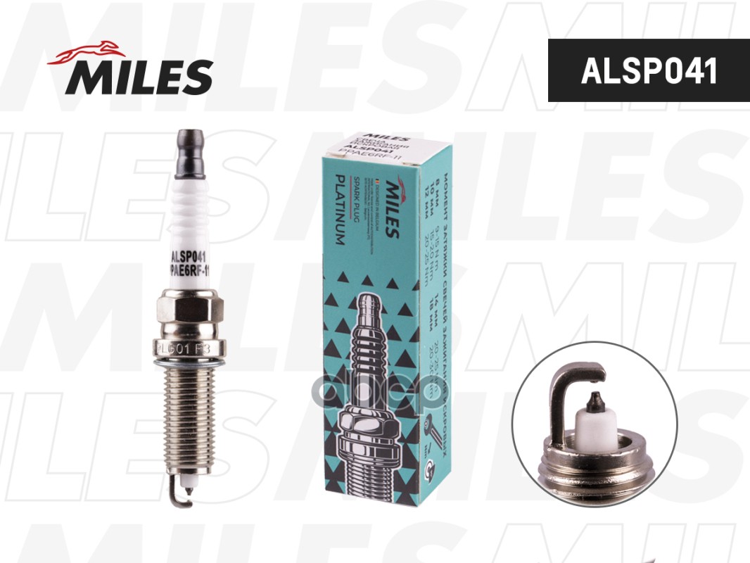 Свеча зажигания искровая PPAE6RF-11 ALSP041 Miles арт. ALSP041