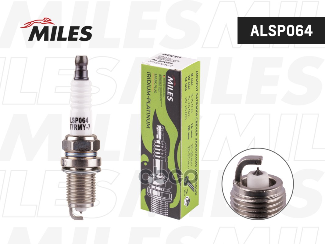 Свеча зажигания искровая IPT7RMY-7 ALSP064 Miles арт. ALSP064