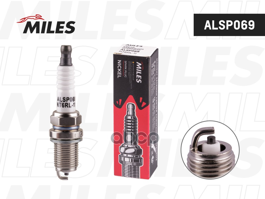 Свеча зажигания искровая NT6RL-11 ALSP069 Miles арт. ALSP069