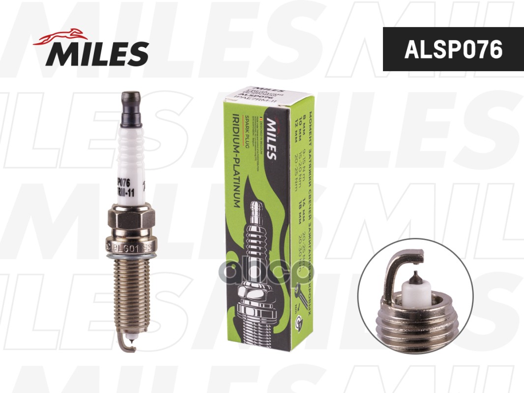 Свеча зажигания искровая IPAE7RM-11 ALSP076 Miles арт. ALSP076