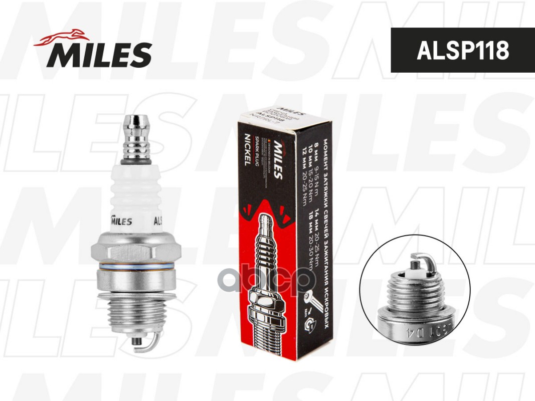 Свеча зажигания искровая NR7RL-7 ALSP118 Miles арт. ALSP118