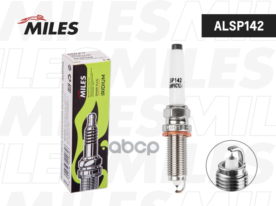 Свеча зажигания искровая IPCMS8RPMCYZ-7  ALSP142 Miles арт. ALSP142