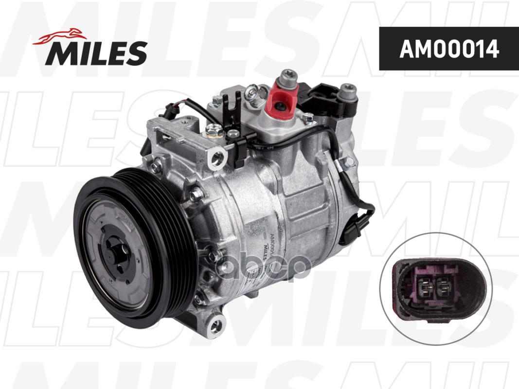 Компрессор кондиционера AUDI Q7/PORSCHE CAYENNE/VW TOUAREG AM00014 Miles арт. AM00014