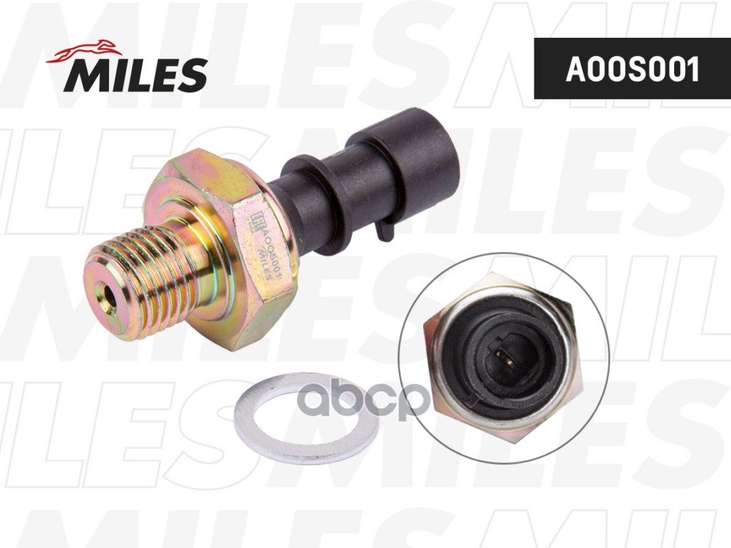 Датчик давления масла DAEWOO/OPEL/SAAB Miles арт. aoos001