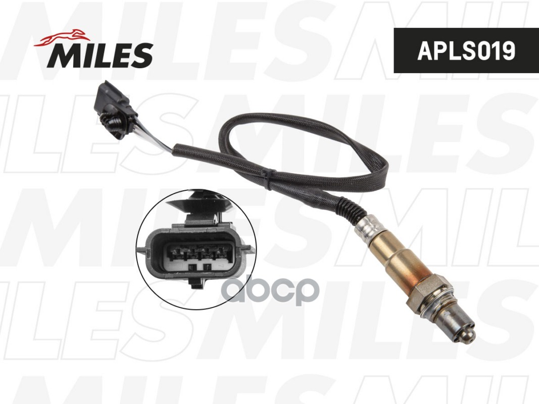 Датчик кислорода RENAULT DUSTER/MEGANE/CLIO/FLUENCE  APLS019 Miles арт. APLS019
