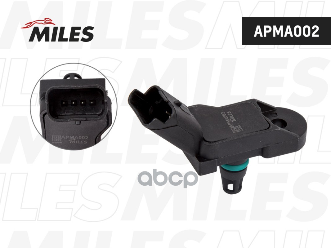 Датчик давления во впускном коллекторе CITROEN/PEUGEOT  APMA002 Miles арт. APMA002