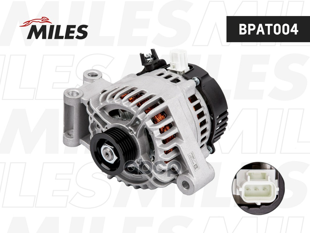 Генератор FORD FOCUS -04/C-MAX -07 1.4/1.6 105A BPAT004 Miles арт. BPAT004