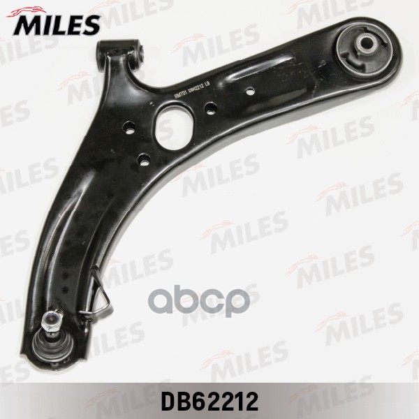 Рычаг передней подвески нижний левый HYUNDAI SOLARIS 10-/KIA RIO IV 11- (CTR CQKH-94L) DB62212 Miles арт. DB62212