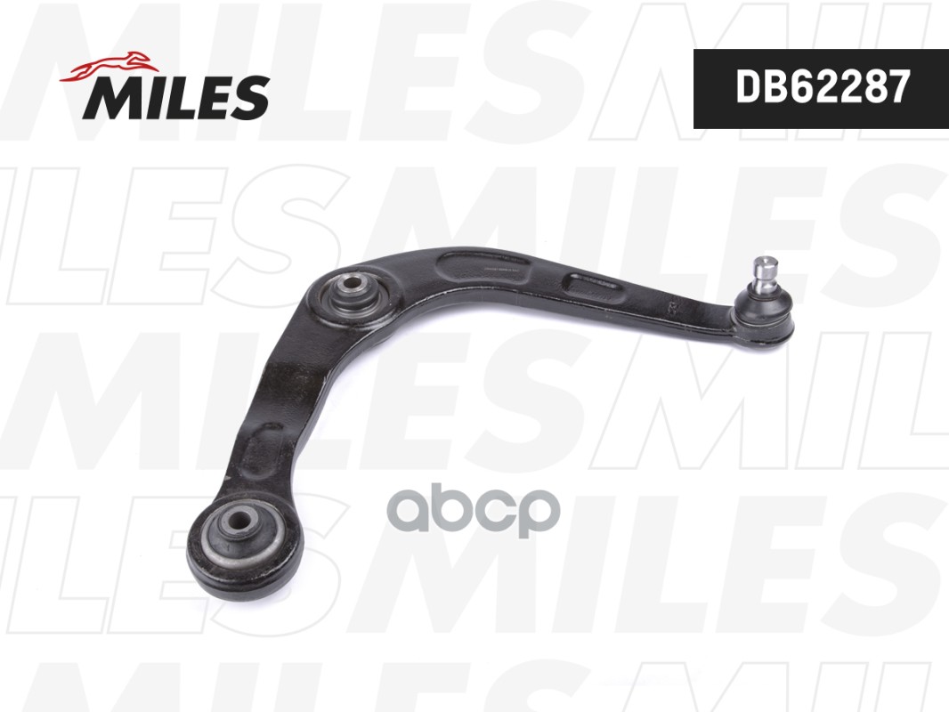 Рычаг передней подвески нижний правый PEUGEOT 206 -09/02 (LEMFORDER 2955601) DB62287 Miles арт. DB62287