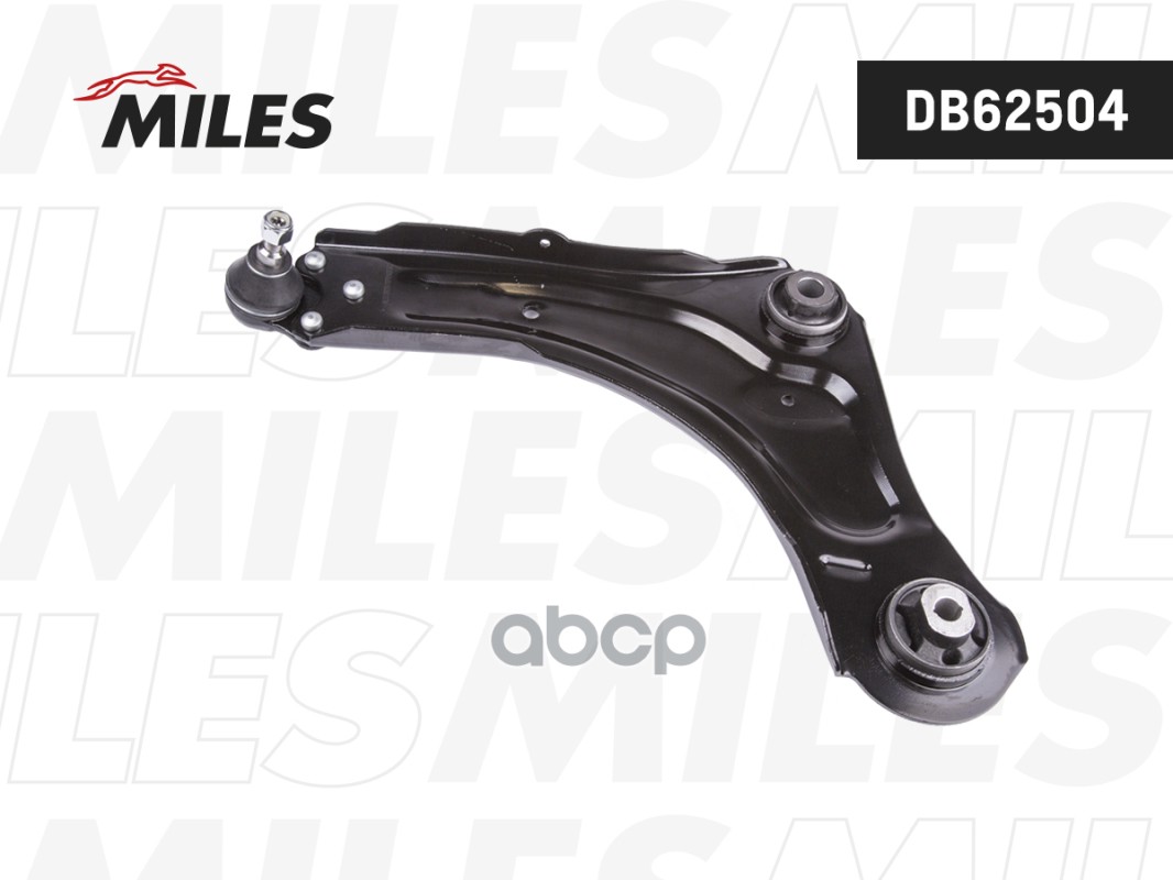 Рычаг передней подвески нижний левый RENAULT FLUENCE 10-/MEGANE III DB62504 Miles арт. DB62504