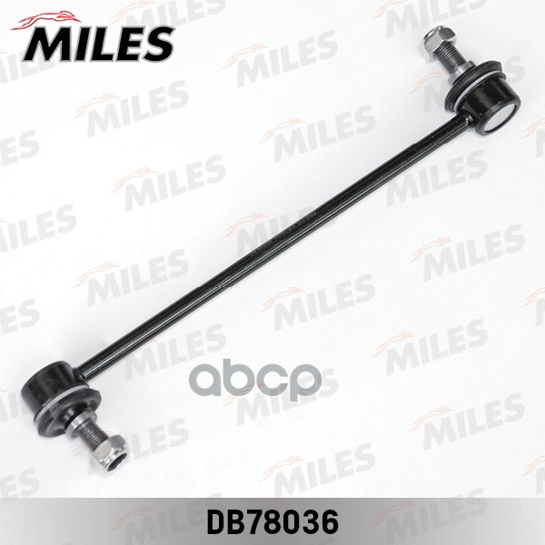 Тяга стабилизатора HYUNDAI SOLARIS/ELANTRA/i30 10-12/ KIA RIO 12-/SOUL 13- (LEMFORDER 3673801) DB78036 Miles арт. DB78036