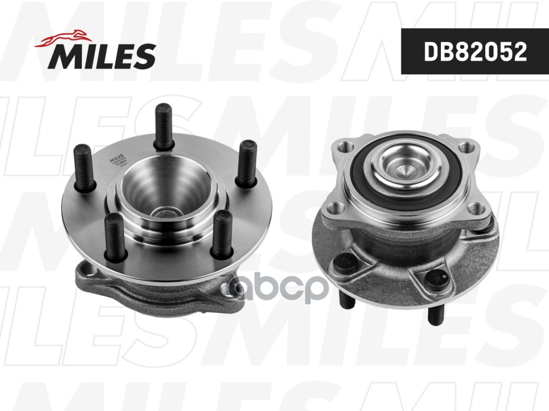 Ступица с подшипником MITSUBISHI OUTLANDER XL II/PEUGEOT 4007/C-CROSSER (EP) 06- зад. FWD DB82052 Miles арт. DB82052