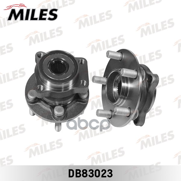 Ступица колеса передняя с подшипником SUBARU FORESTER III/IMPREZA III/LEGACY IV 03- (SKF VKBA6885) DB83023 Miles арт. DB83023