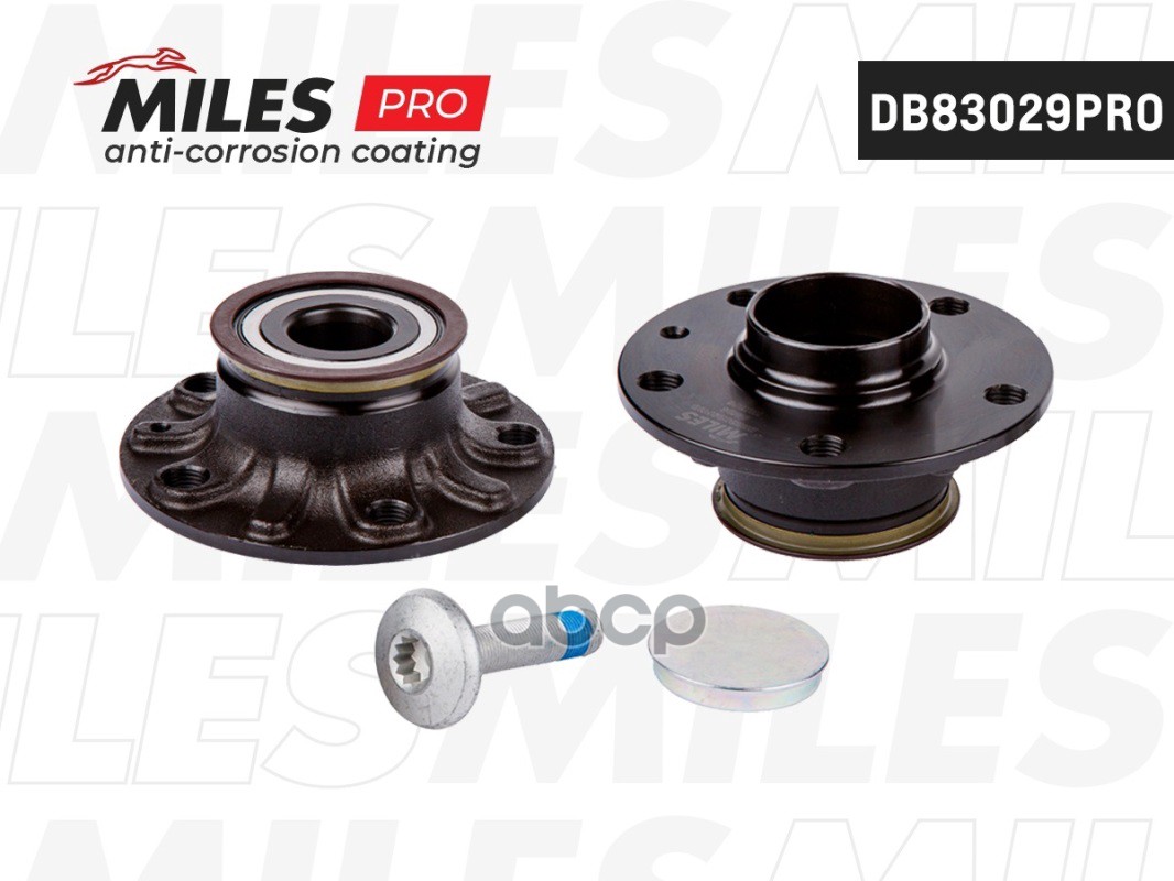 Ступица с подшипником задняя +ABS  AUDI A3 II-IV/SKODA/VW GOLF V-VII 03- . Miles арт. db83029pro