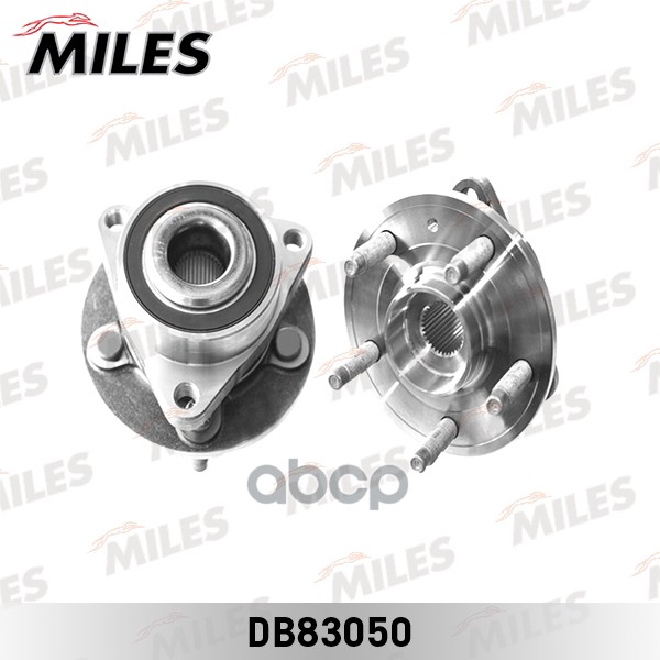 Ступица с подшипником передняя (5 шпилек) +ABS  OPEL ASTRA J/CHEVROLET CRUZE15 d=105x 09-. Miles арт. db83050