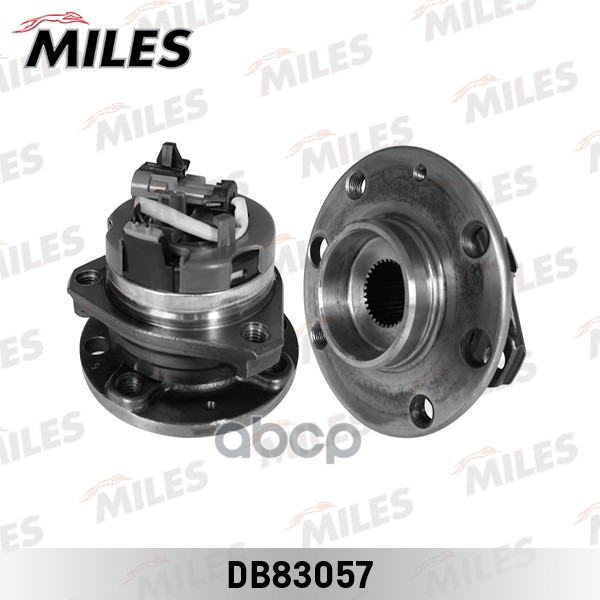 Ступица с подшипником передняя (4 Отверстия) + ABS  OPEL ASTRA G/ZAFIRA A 98-05. Miles арт. db83057