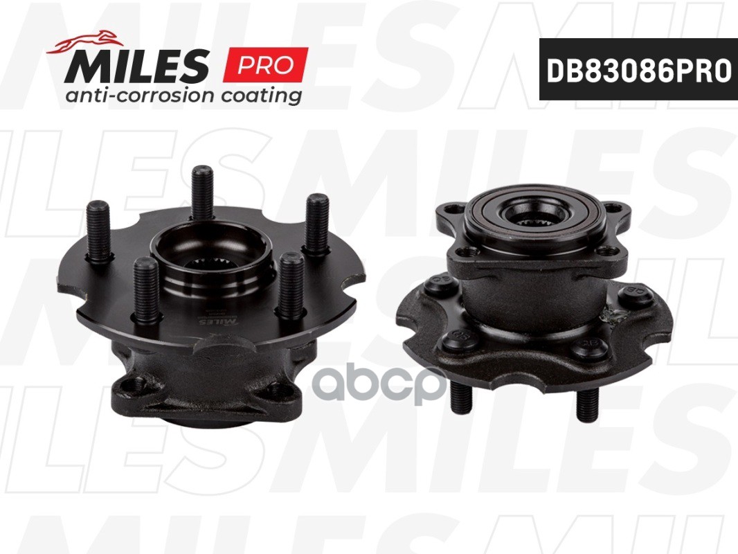 Ступица с подшипником задняя +ABS  TOYOTA RAV4 III-IV/LEXUS NX200/300 05- AWD. Miles арт. db83086pro