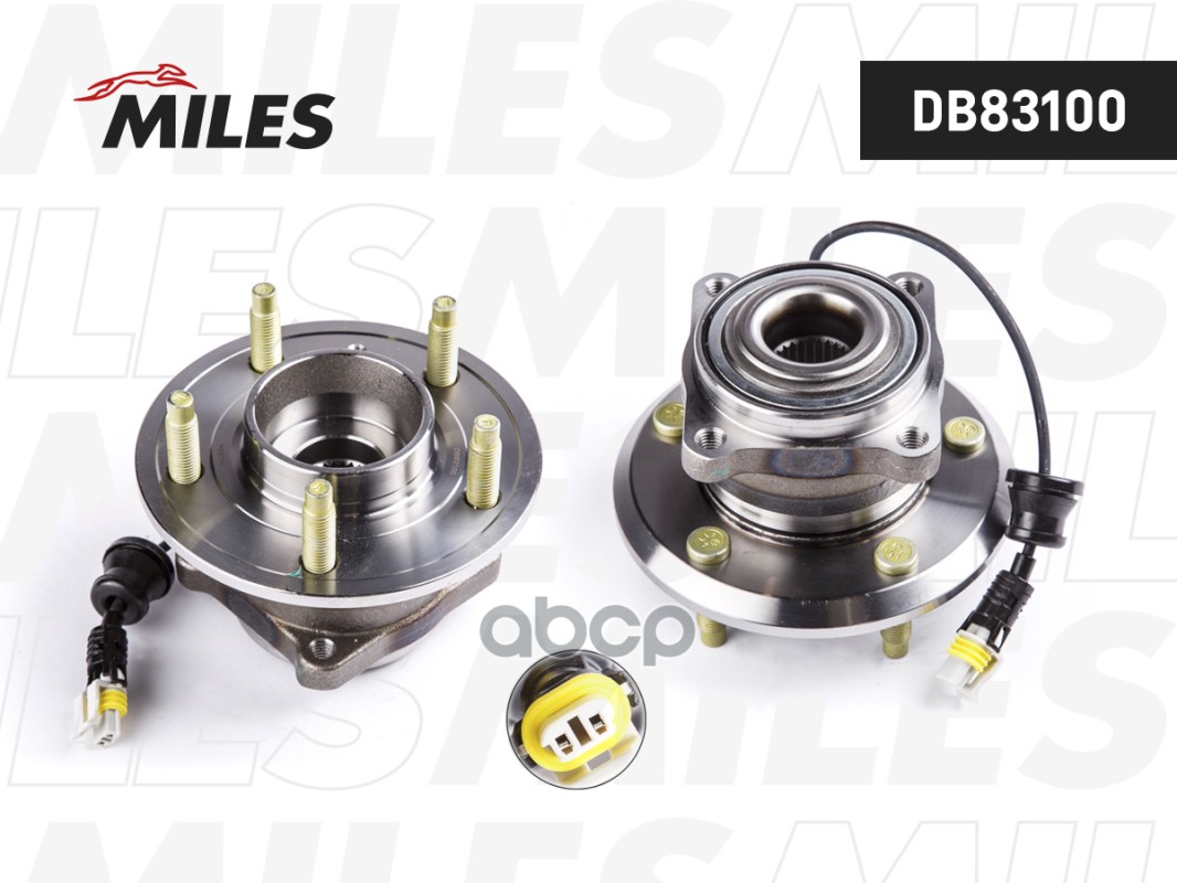 Ступица колеса задняя с подшипником CHEVROLET CAPTIVA/OPEL ANTARA 06- (SKF VKBA7439) DB83100 Miles арт. DB83100