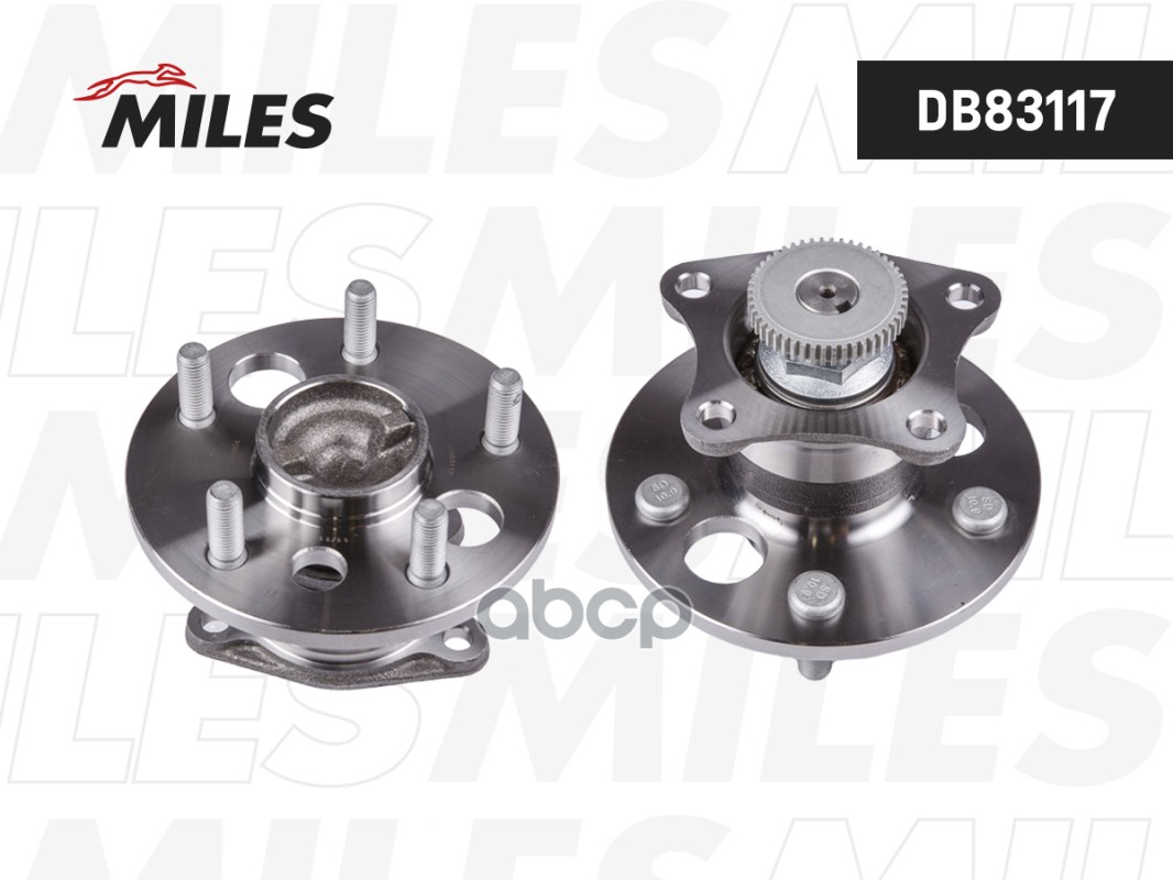 Ступица колеса передняя с подшипником TOYOTA CAMRY III-IV 91-01 (SKF VKBA7529) DB83117 Miles арт. DB83117