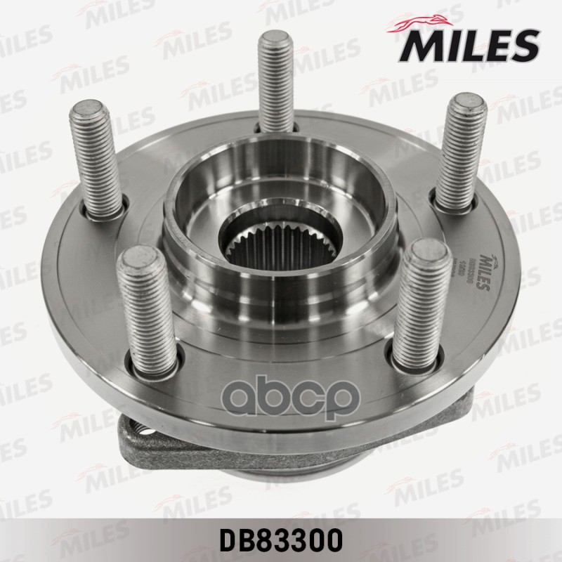Ступица колеса передняя с подшипником с ABS CHRYSLER SEBRING 07- DB83300 Miles арт. DB83300