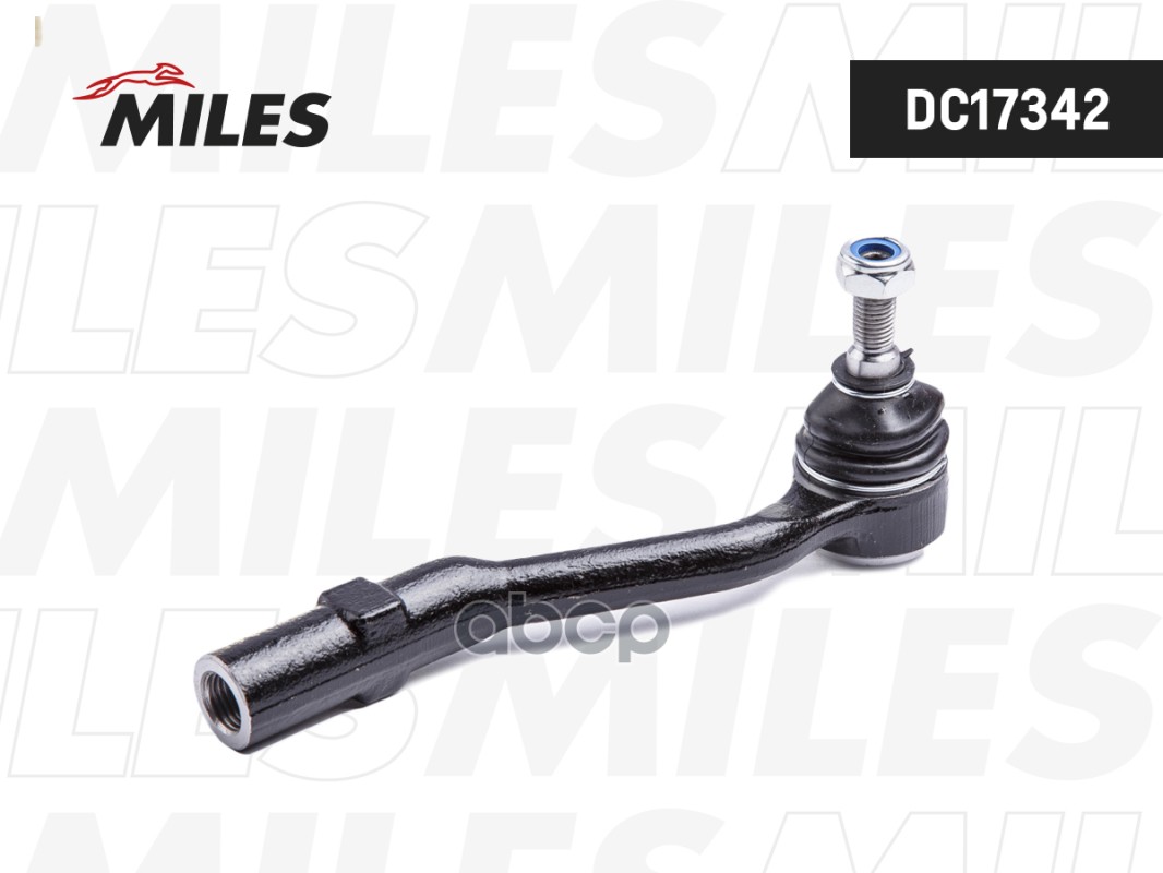 Наконечник рулевой тяги левый CITROEN C2/C3/PEUGEOT 1007 05- (LEMFORDER 3742601) DC17342 Miles арт. DC17342