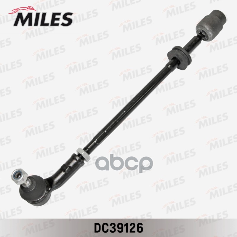 Тяга рулевая левая (с наконечником)VW PASSAT 88-92 (без ГУР) DC39126 Miles арт. DC39126